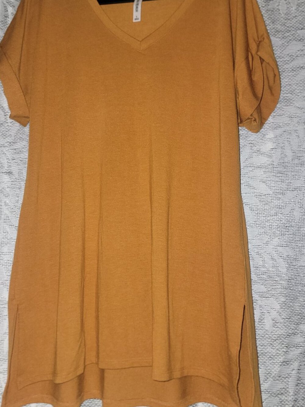 Mustard tunic large